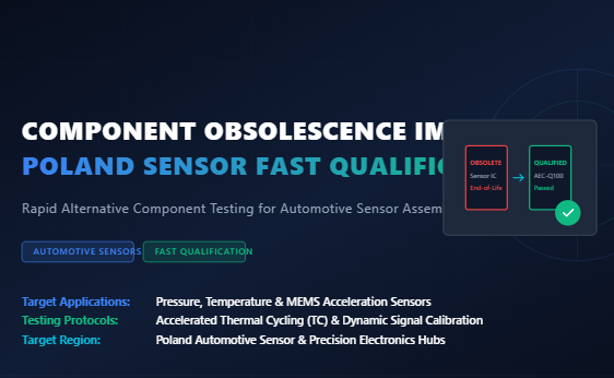 آخرین وبلاگ های شرکت در مورد Overcoming Long Lead-Time Component Obsolescence: Polish Sensor Makers Rapid Alternative Qualification