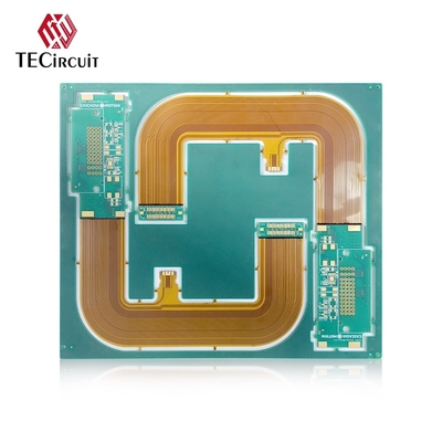2 لایه تخته های مداری انعطاف پذیر سخت انگشت طلا 0.15mm ضخامت PCB انعطاف پذیر سخت