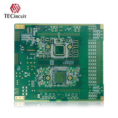 خرید صفحه مدار PCB چند لایه با فرکانس بالا انگشت طلایی FR4 TG150 تنش سطحی تولید آنلاین