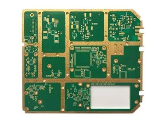 خرید صفحه PCB فشرده فرکانس بالا چند لایه ای برای سیستم های سرگرمی در ماشین تولید آنلاین