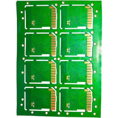 خرید گلد فنگر چند لایه PCB صفحه مدار چاپی سفت برای گرافیک کارت تولید آنلاین