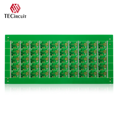 1.0mm ضخامت دو لایه PCB طراحی سخت دو طرفه PCB صفحه مدار چاپی