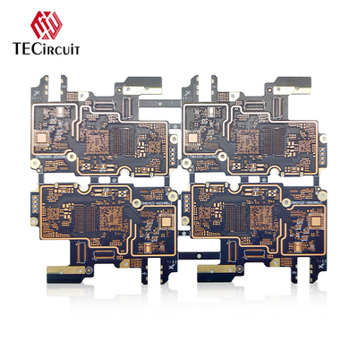 HDI High Frequency Board RIGID PCB FR4 TG150 S1150G حداقل اندازه سوراخ 0.1mm