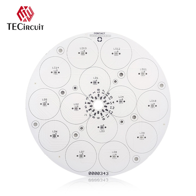 PCB هسته آلومینیومی RIGID 1 لایه صفحه مدار چاپی برای PAD الکترونیک