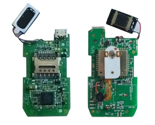 FR-4 کنترل صنعتی PCB مونتاژ GPS ردیاب PCB مونتاژ صفحه مدار چاپی