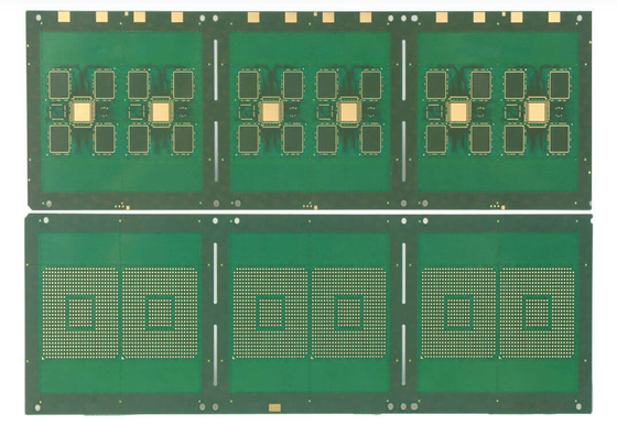 چند لایه ای IC Substrate PCB Board PCB سخت و کور Vias طلای نرم