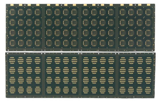 چند لایه IC سخت PCB Substrate Board کارت اثر انگشت طلا نرم طلا سخت