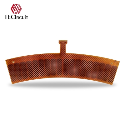2 لایه FPC PCB انعطاف پذیر Rigid-Flex Board انگشت طلا 0.15mm ضخامت